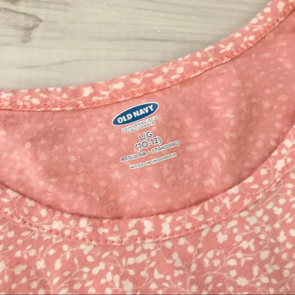 🌸3/$30🌸 Old Navy Girls’ Pink/Peach Tee